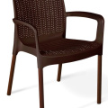 Стул Sheffilton SHT-S68 CT-68 коричневый/коричневый муар (цинк)